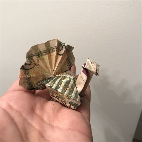 Origami Turkey tooth fairy money | Tooth fairy, Dollar origami, Tooth ...