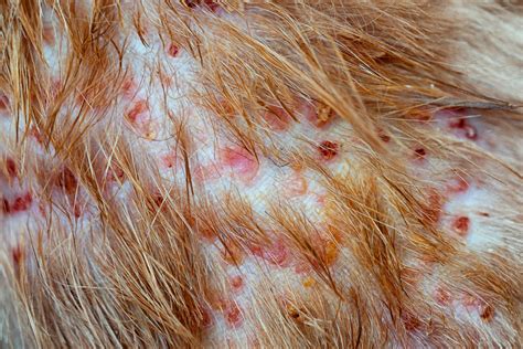 Dog Infected Hair Follicle