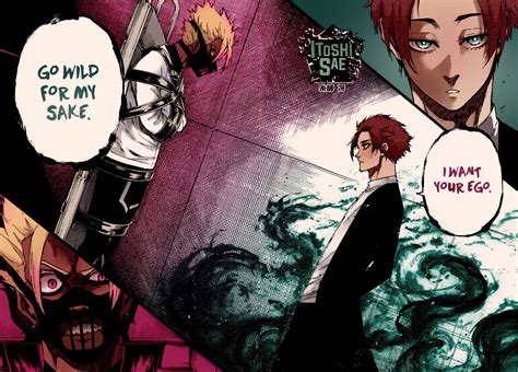 itoshi sae & shidou ryusei, colored by me :) : r/BlueLock