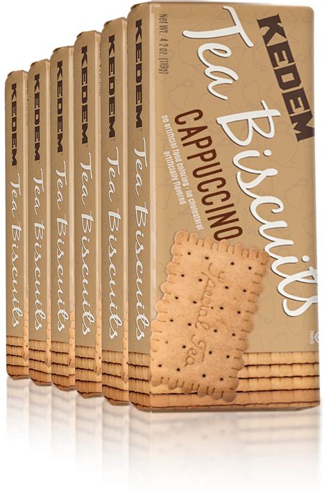Kedem Tea Biscuits Cappuccino Flavor - Pack of 6 | Buy Now with Express ...