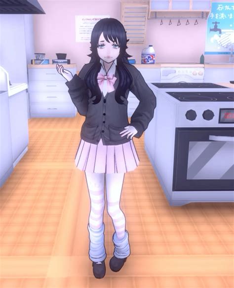 Yandere Simulator Beige Uniform Texture in 2025 | Yandere simulator ...