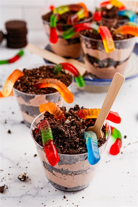 Oreo dirt cup pudding parfaits – Artofit