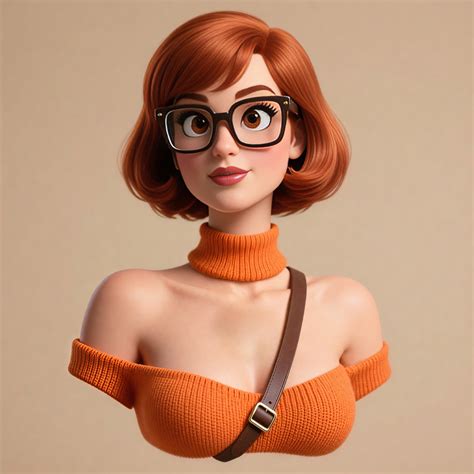 👤 Velma Bust - 100mm SFW for 3D Printing・ STL File for 3D printing・Cults