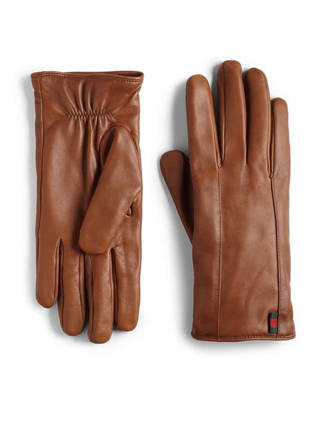 Men's Brown Leather Gloves For Sale at Eileen Porras blog