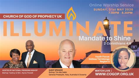 Illuminate Mandate To Shine with Bishop Tim McCaleb 31 May 2020 - YouTube