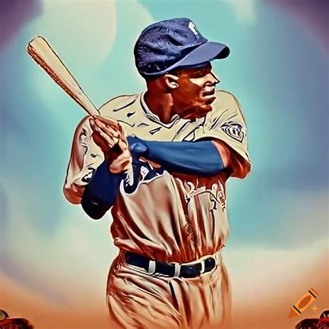 Jackie Robinson Drawing