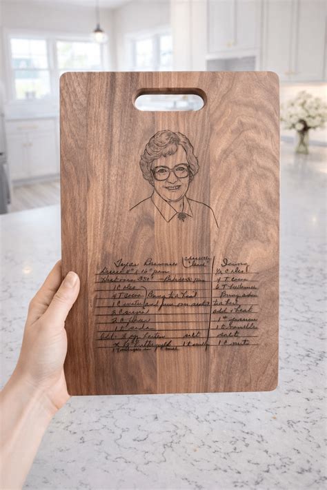 Engraved Wooden Cutting Board Care Guide | Keepsake Journey