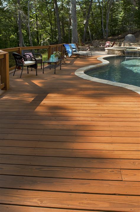 Ipe Pool Deck Decks Around Pools Wood Pool Deck
