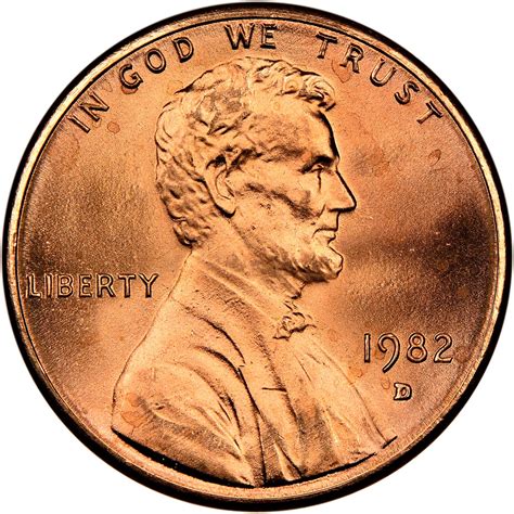 1982 D [SMALL DATE ZINC PROOF] Lincoln Memorial Penny Prices | Ungraded ...