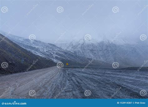 Atigun Pass at the Dalton Highway in Alaska, USA Stock Image - Image of ...