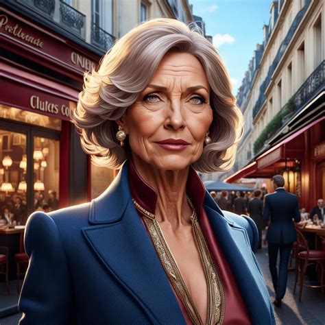 Thoughtful Mature Woman - AI Generated Artwork - NightCafe Creator