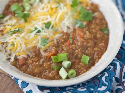 Instant Pot Vegetarian Chili Dry Beans at Johnny Moe blog