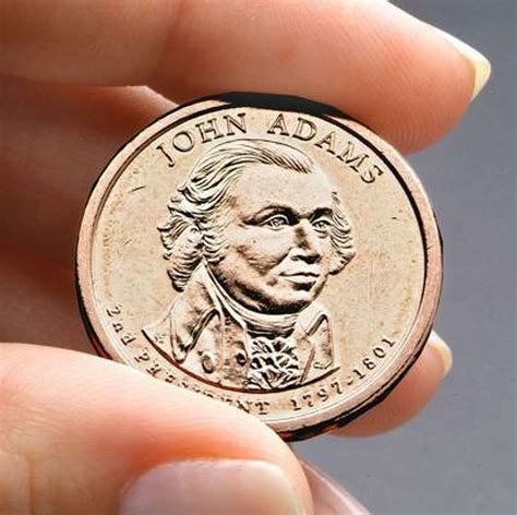 Mint introduces John Adams dollar coin