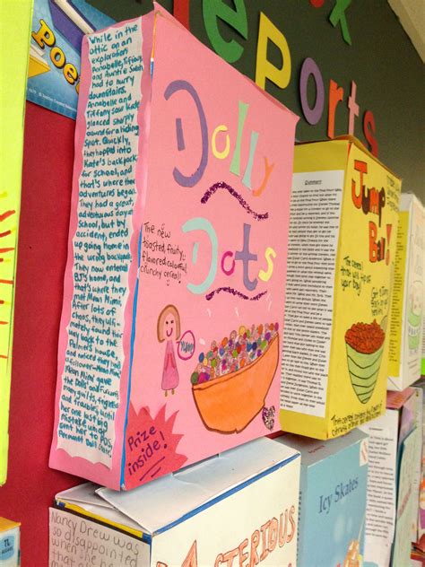 Cereal Box Book Report Instructions | me-and-myloveaffairs