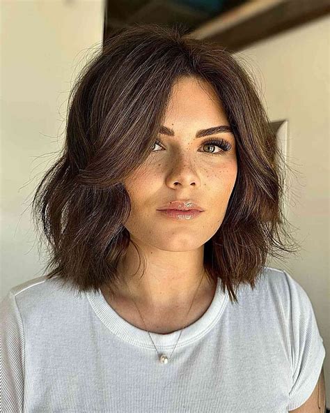 21 Best Ways to Cut Shoulder-Length Bobs for Fine Hair | Lob haircut ...