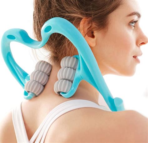 Neck Massager, Neck Massager Roller, Neck Roller, Neck and Shoulder ...