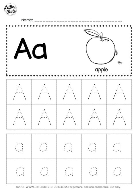 Free Letter A Tracing Worksheets | Tracing letters preschool, Alphabet ...