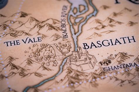 The Continent Map, Fourth Wing General Sorrengail's Map-rebecca Yarros ...