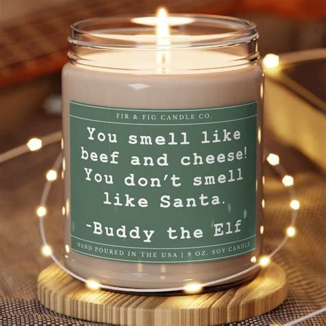 You Smell Like Beef and Cheese, You Don't Smell Like Santa. 100% Eco ...