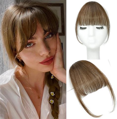 Amazon.com : OUDIS Bangs Hair Clip in Bangs, 100% Human Hair Wispy ...