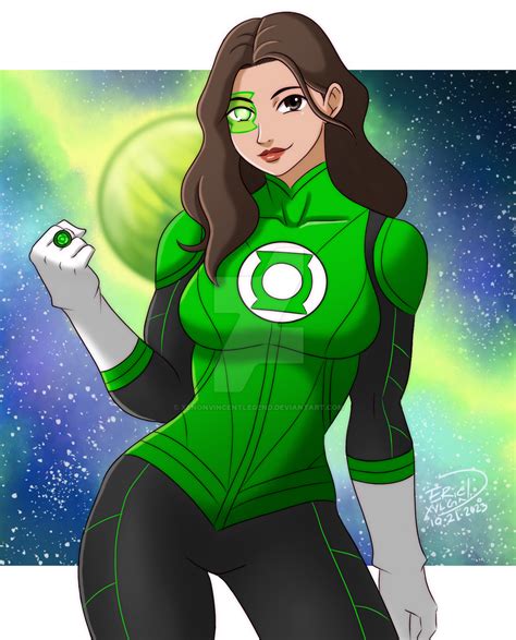Green Lantern Jessica Cruz Arttrober 2023 Day 21 by XenonVincentLegend on DeviantArt