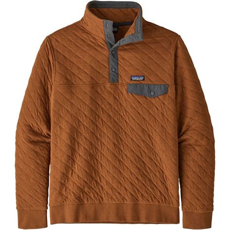 Mens Quilted Pullover