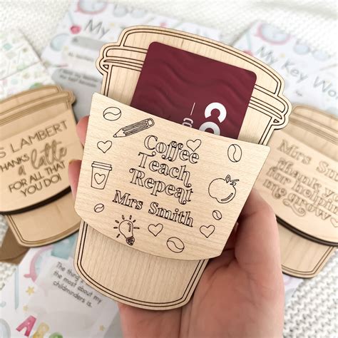 Personalised Teacher Gift, Teacher and Nursery Thank You Gift, Teacher ...