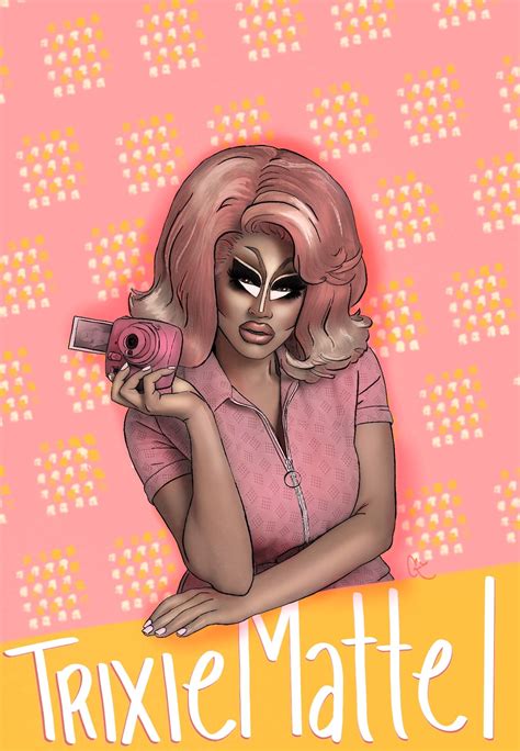 ArtStation - Trixie Mattel fan poster