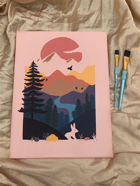 75 Aesthetic Painting Designs - Caca Doresde