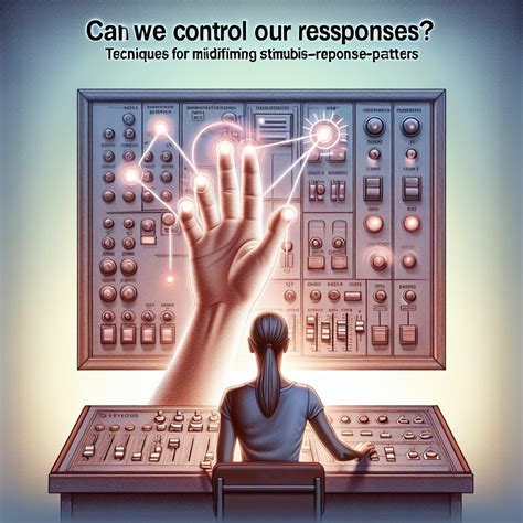 Can We Control Our Responses? Techniques for Modifying Stimulus ...