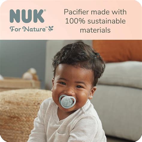 NUK Nature Orthodontic Pacifier 18-36M - Best for Baby's Oral ...