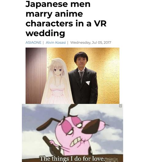 The groom looks low key dead inside : r/Animemes