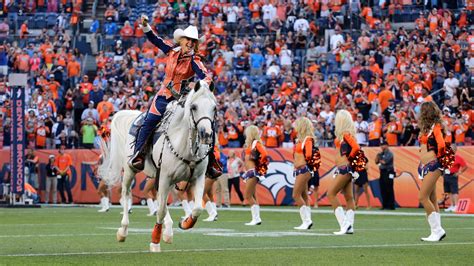 A day in the life of the Denver Broncos mascot, Thunder the horse | 9news.com
