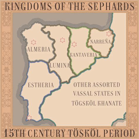 Sephardic Kingdoms in 15th Century Iberia : r/imaginarymaps