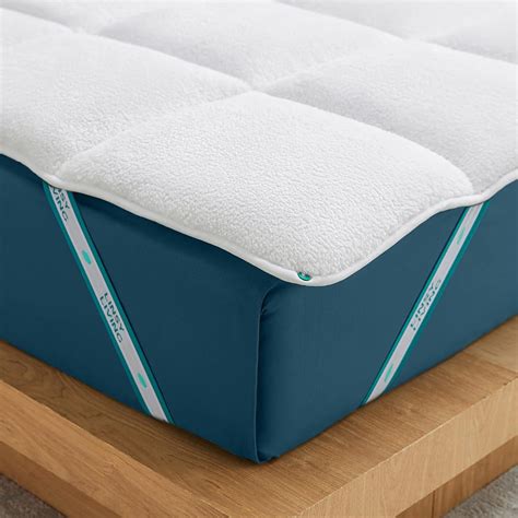 Amazon.com: LINSY LIVING Sherpa California King Mattress Pad, Pillow ...