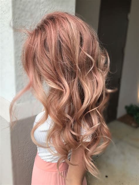 Rose Gold Hair Colour Pictures at Donald Schenk blog