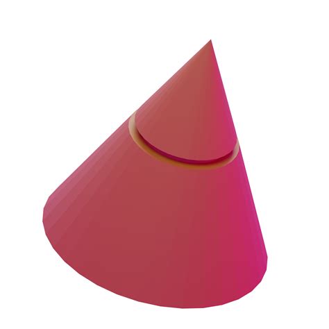 Cone Geometry 3D Illustrations 11909901 PNG