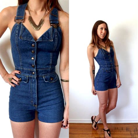 Pin by Forlesia Cook on Forleslove | Denim short jumpsuit, Fashion ...