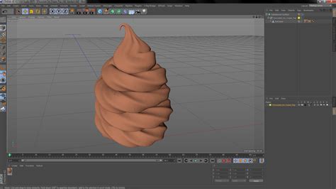 Chocolate Ice Cream Top 3D Model $19 - .3ds .blend .c4d .fbx .max .ma .lxo .obj - Free3D