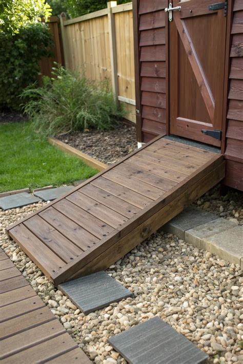 19+ Creative Shed Ramp Ideas for Your Backyard - Alderlight