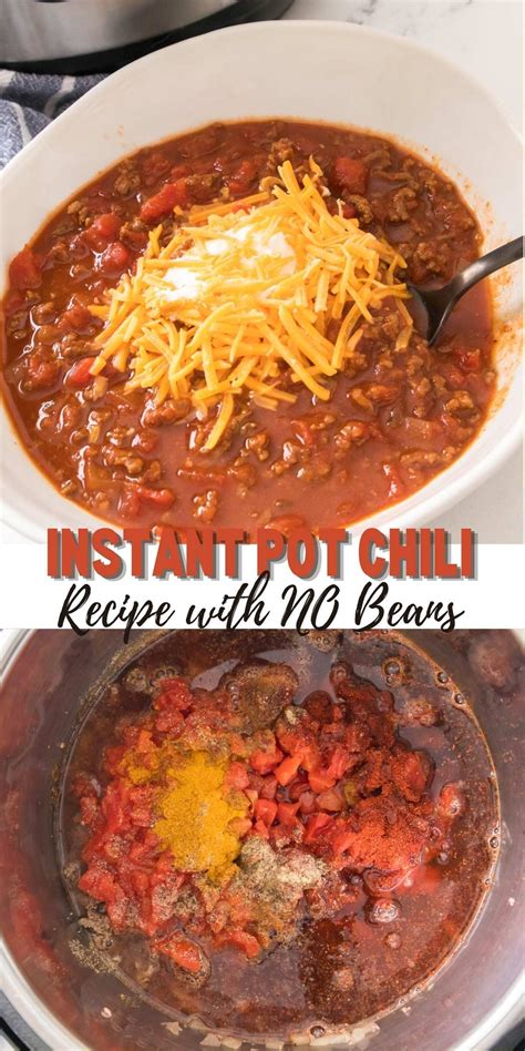 Turkey Chili Dry Beans Instant Pot at Troy Jenkins blog