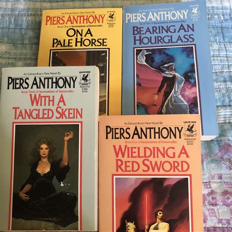 The Incarnations of Immortality by Piers Anthony | Pale horse, Books ...