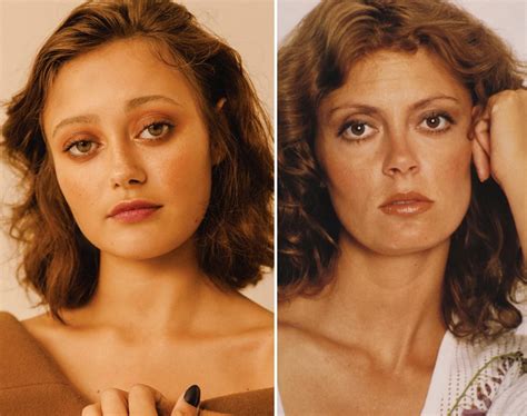 Ella Purnell looks like young Susan Sarandon : r/totallylookslike