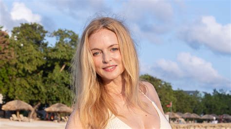 Heather Graham, 53, bares her sensational figure in tiny red bikini ...
