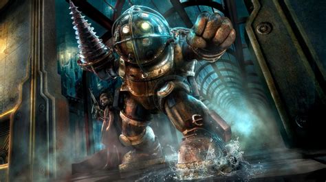 bioshock, little sister, big daddy Wallpaper, HD Games 4K Wallpapers ...
