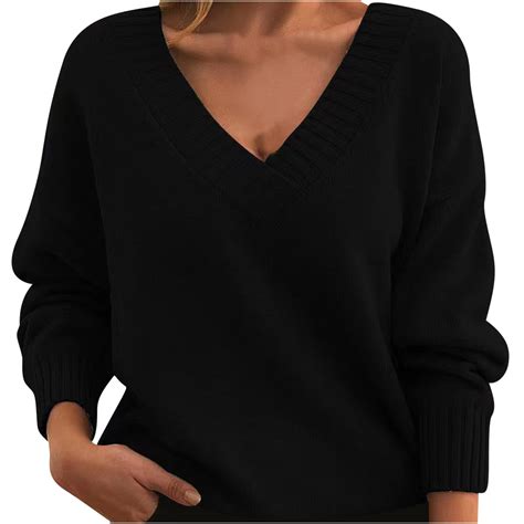 V Neck Sweater Women