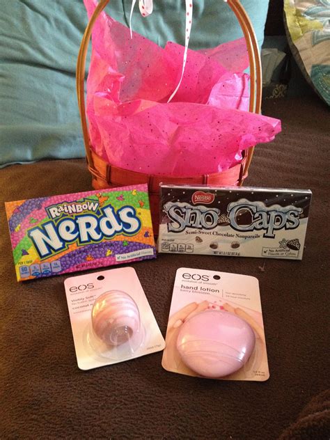 Nerds, Snow cap candies, and Eos lip balm and hand lotion | Eos lip ...