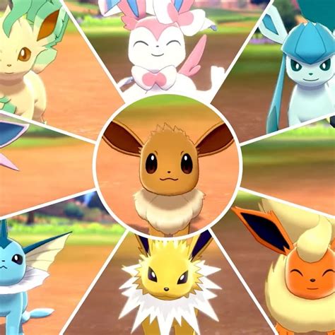 Pokemon Eevee Evolution Chart