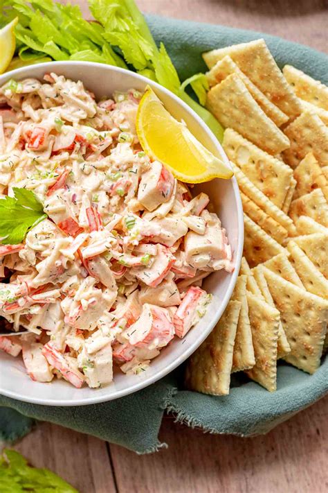 Imitation Crab Dip – The Cozy Plum