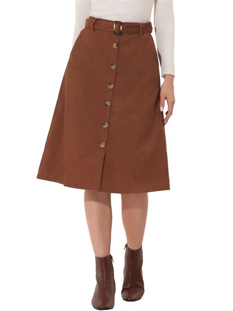 Women's Corduroy Skirt